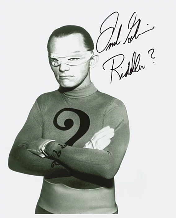 Frank Gorshin autograph