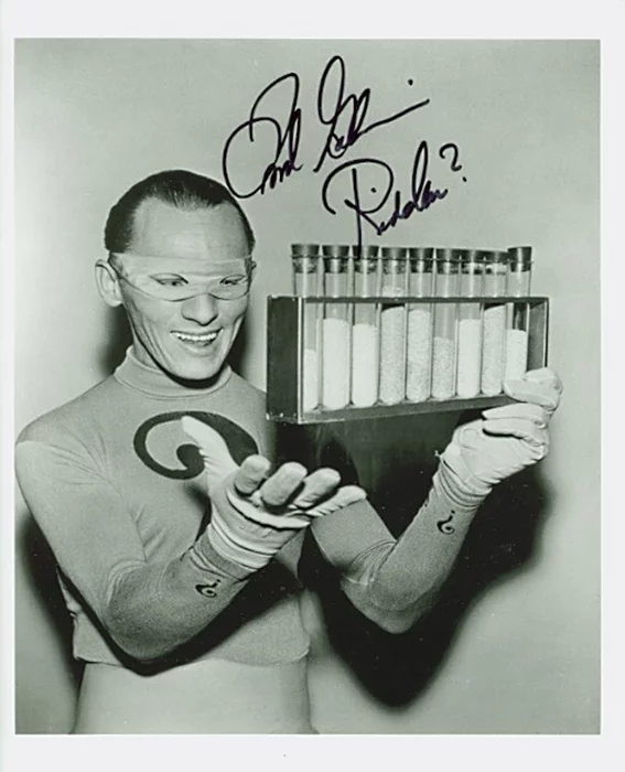 Frank Gorshin autograph