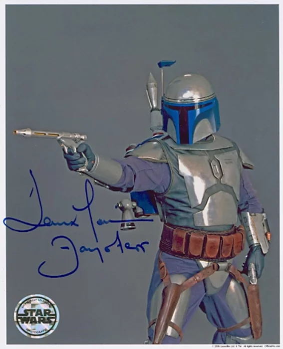 Temuera Morrison autograph