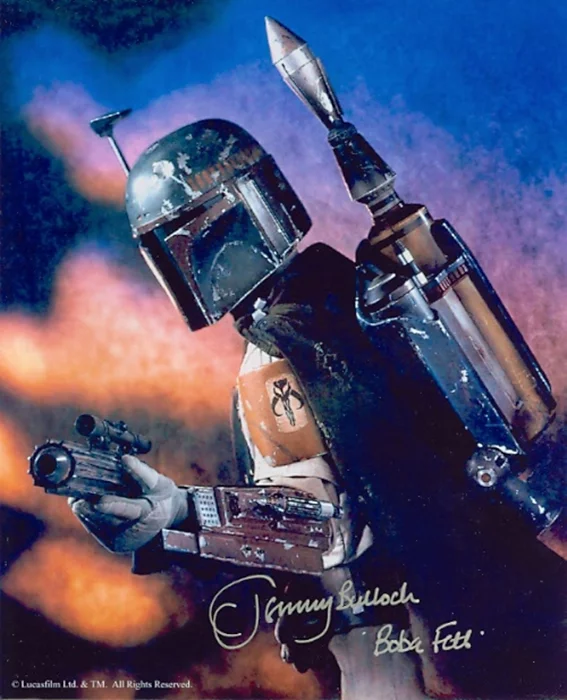 Jeremy Bulloch autograph