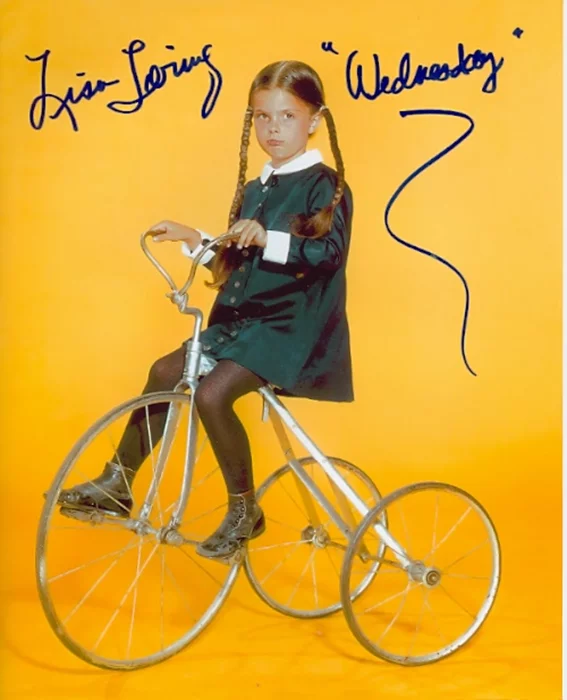 Lisa Loring autograph