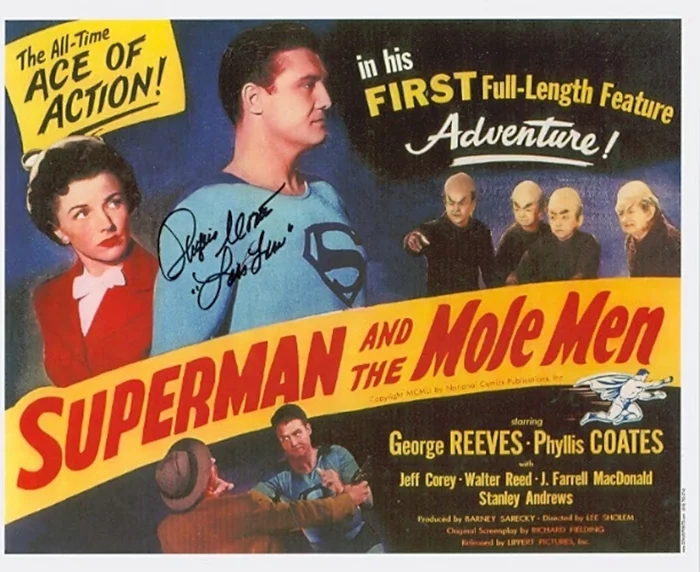 Phyllis Coates autograph