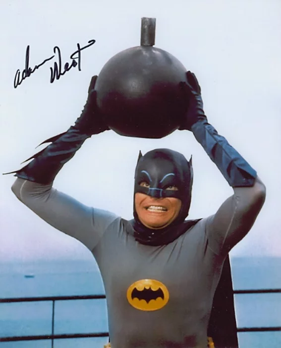 Adam West autograph