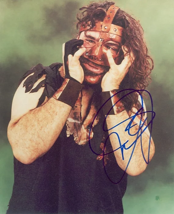 Mankind autograph