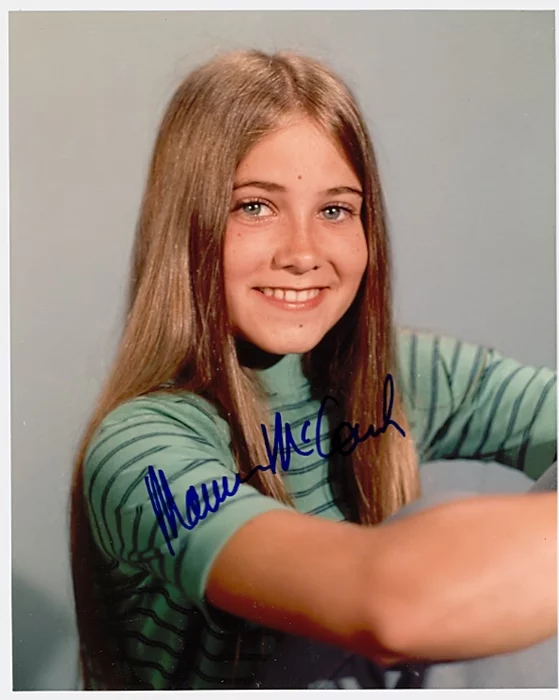 Maureen McCormick autograph