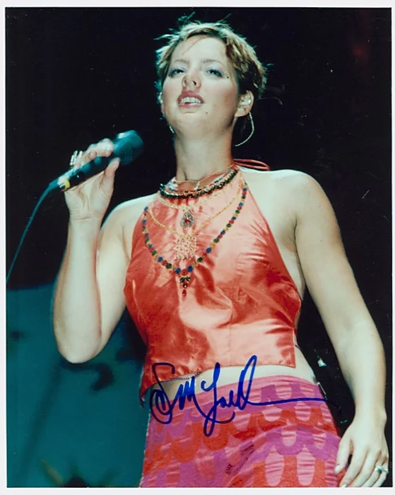 Sarah McLachlan autograph