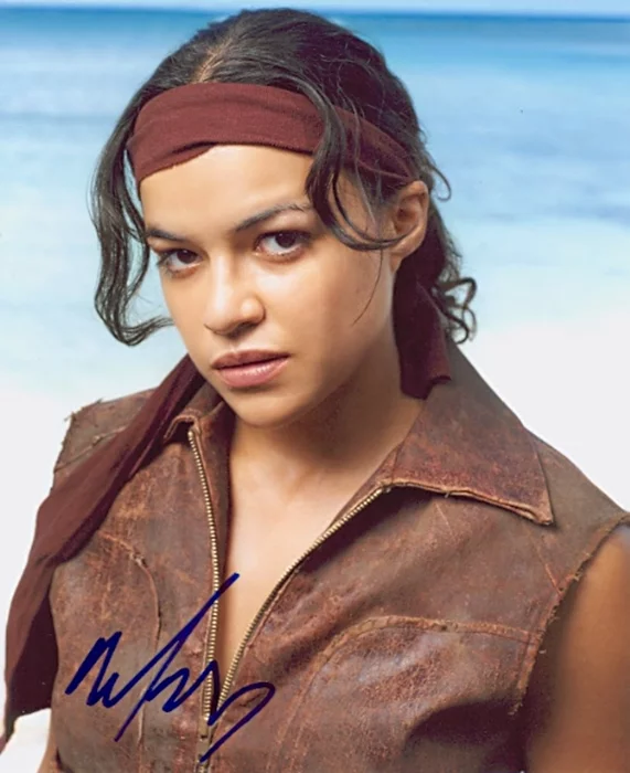 Michelle Rodriguez autograph