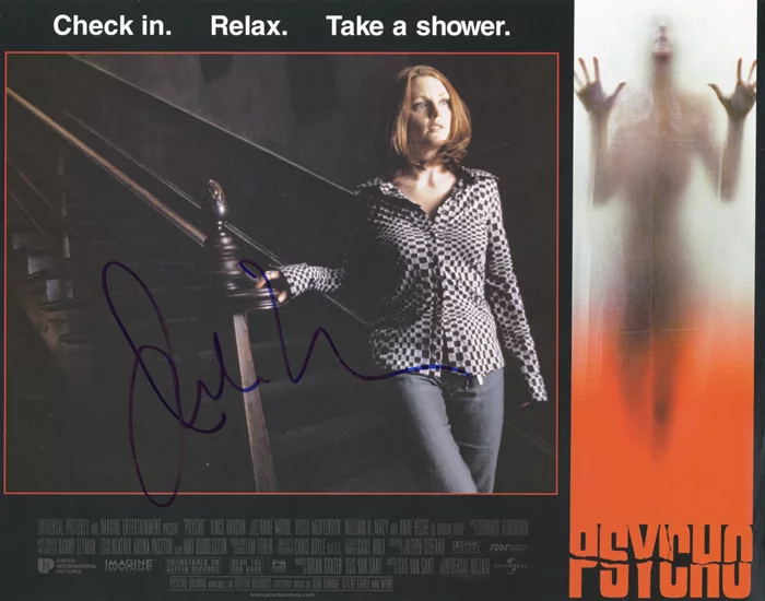 Julianne Moore autograph