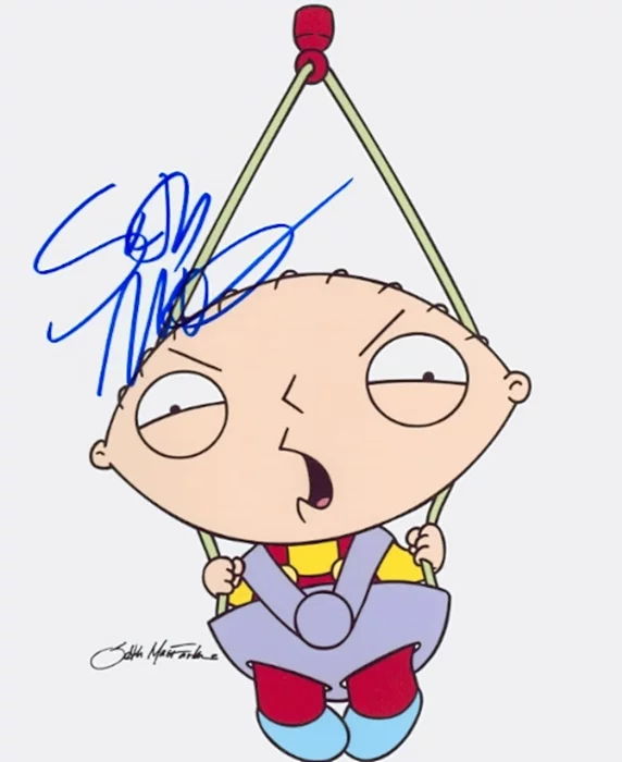 Seth MacFarlane autograph
