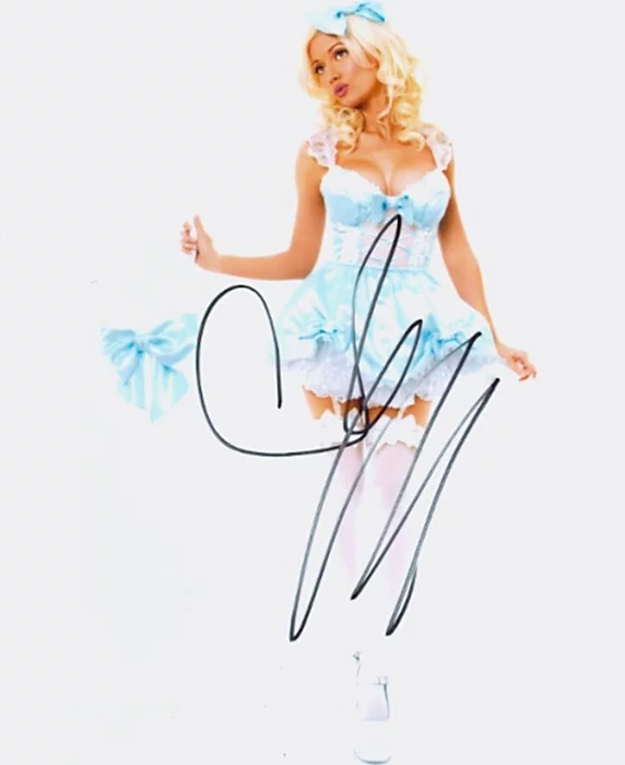 Holly Madison autograph