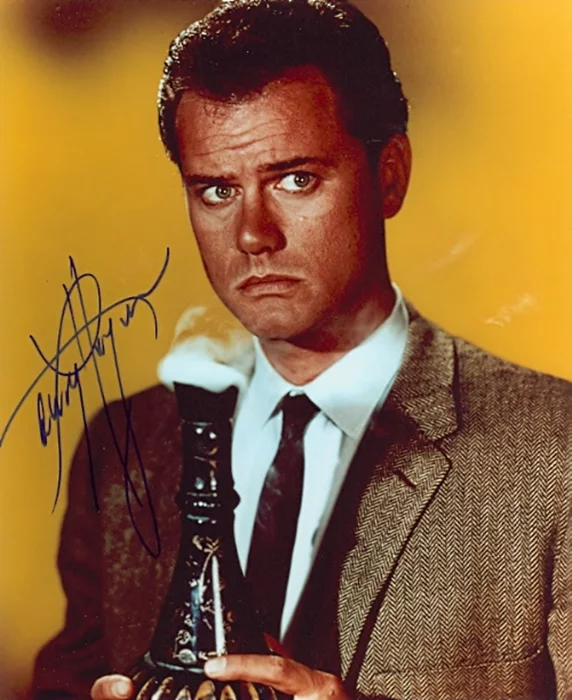 Larry Hagman autograph