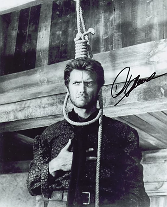 Clint Eastwood autograph