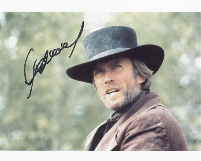 Clint Eastwood autograph