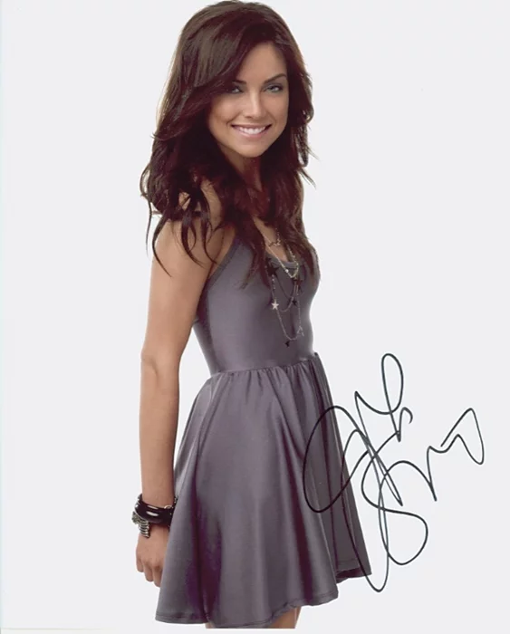 Jessica Stroup autograph
