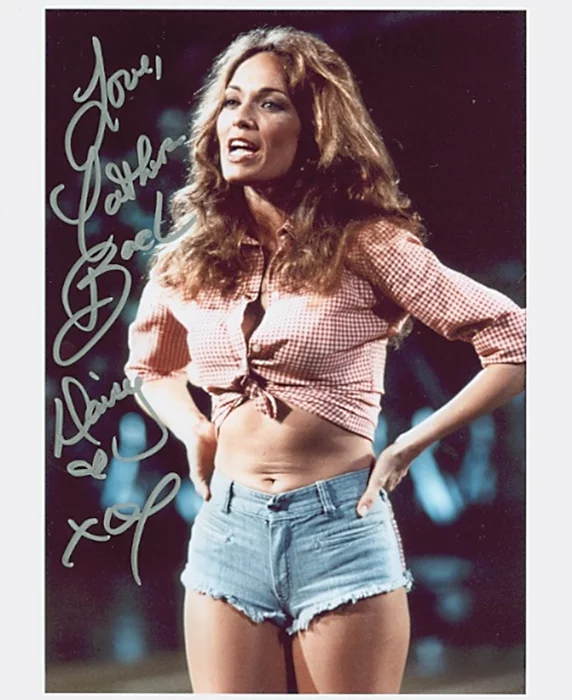 Catherine Bach autograph
