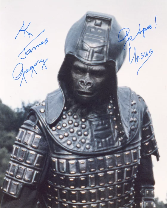James Gregory autograph