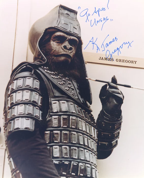 James Gregory autograph