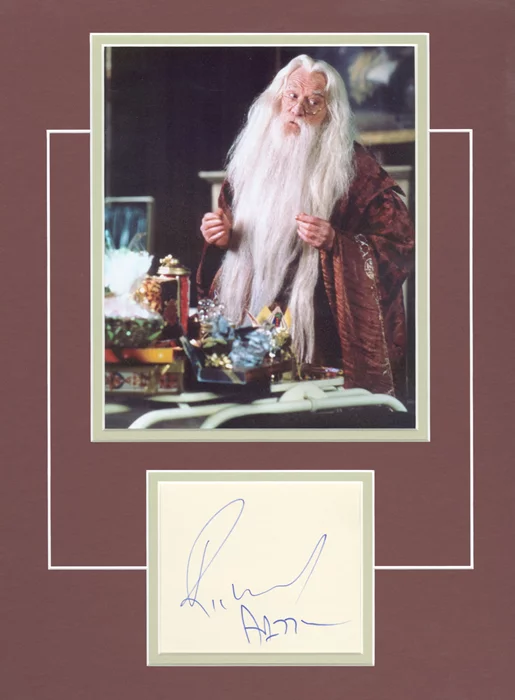 Richard Harris autograph
