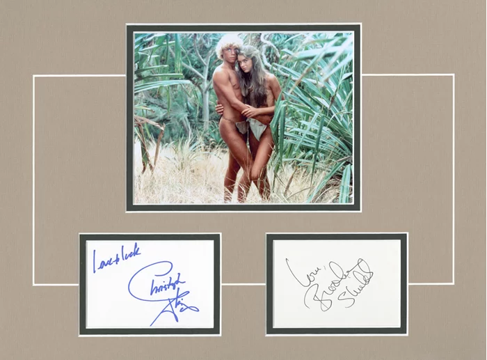 The Blue Lagoon autograph