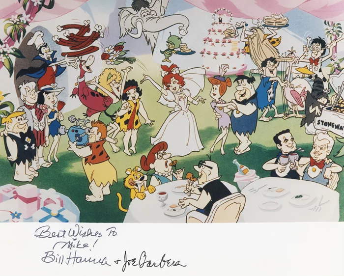 Hanna & Barbera autograph