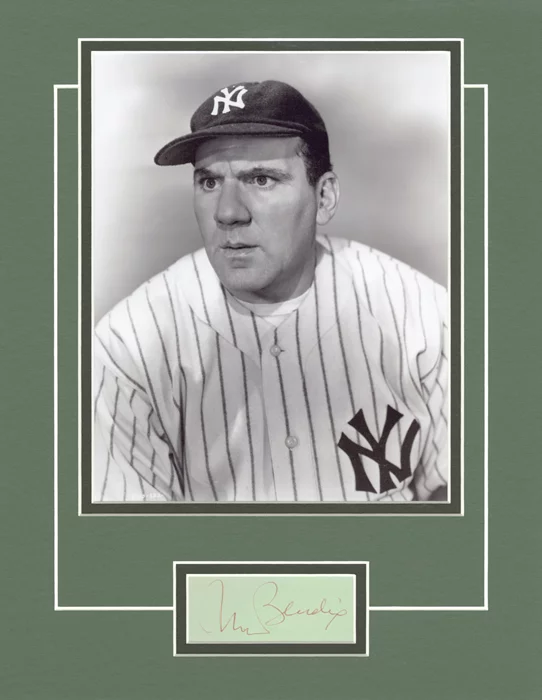 William Bendix autograph