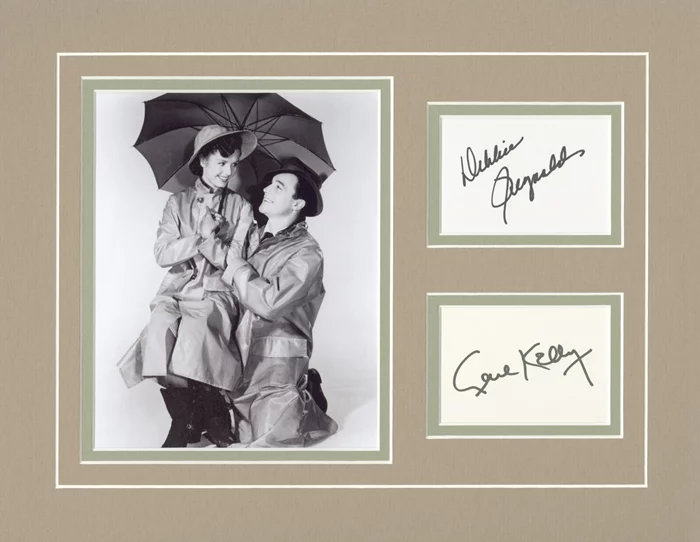 Singin' In The Rain autograph