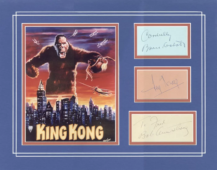 King Kong autograph