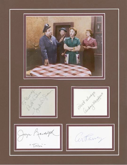 The Honeymooners autograph