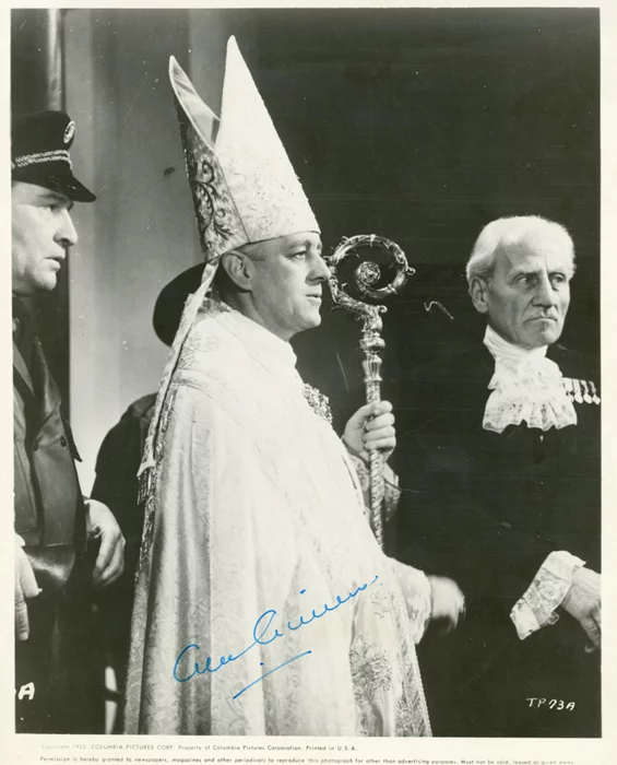 Alec Guinness autograph