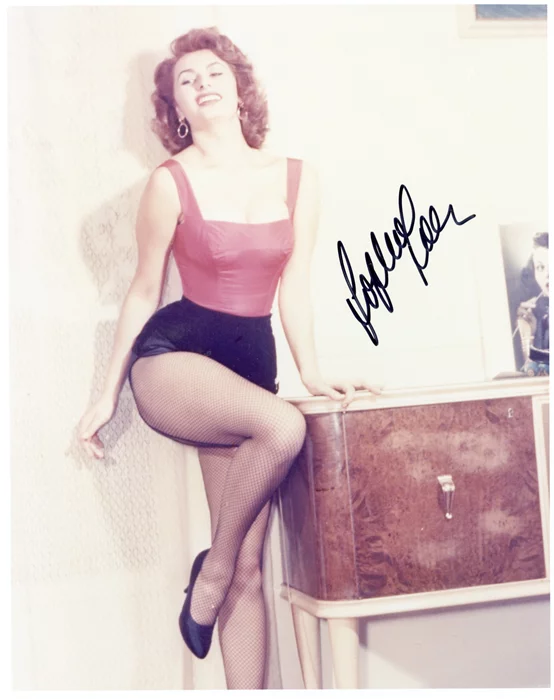 Sophia Loren autograph