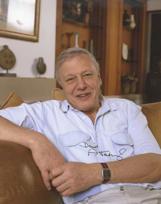 David Attenborough autograph