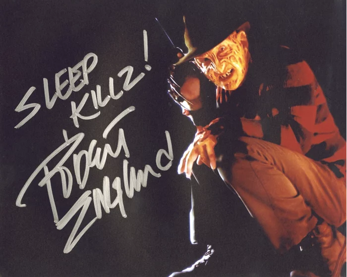 Robert Englund autograph