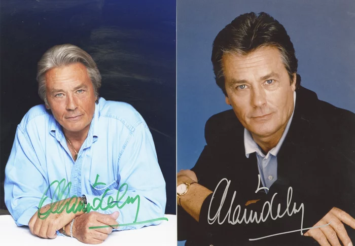 Alain DeLon autograph