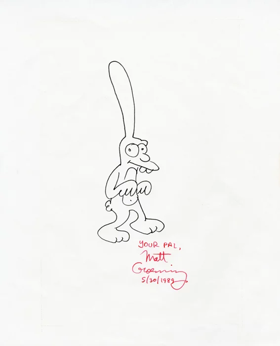 Matt Groening autograph