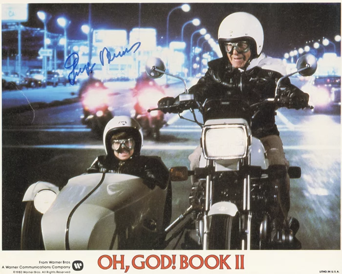 George Burns autograph