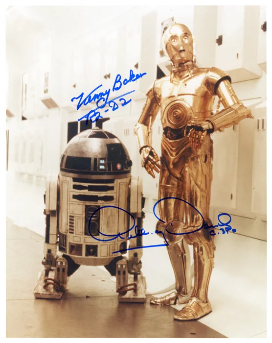 Star Wars Droids autograph