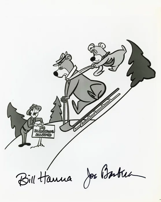 Hanna & Barbera autograph