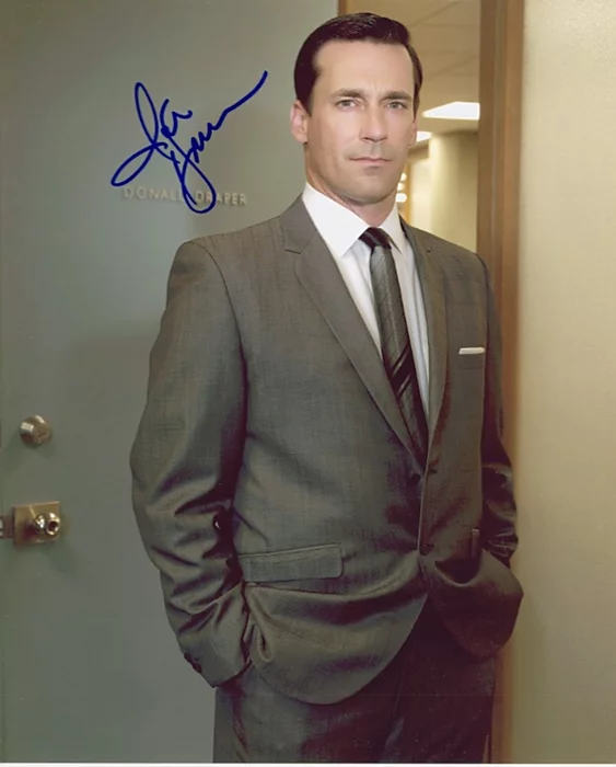 Jon Hamm autograph