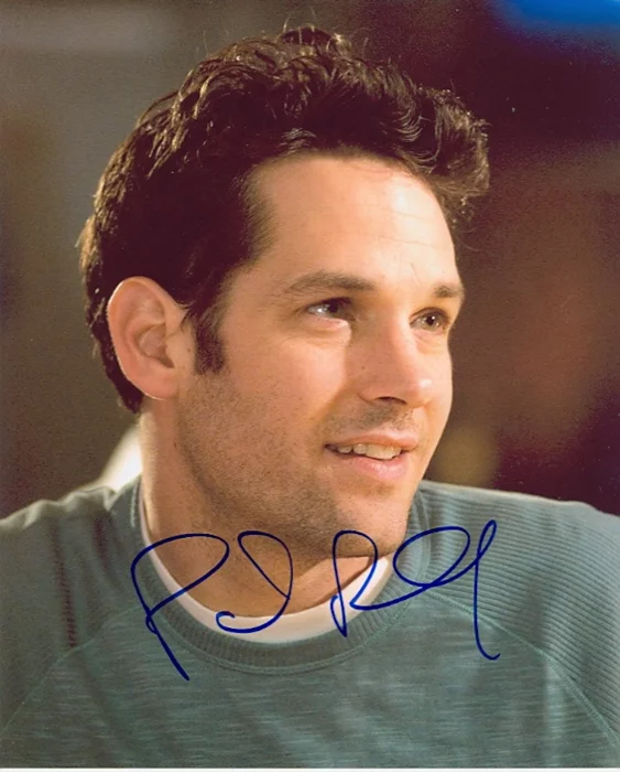 Paul Rudd autograph