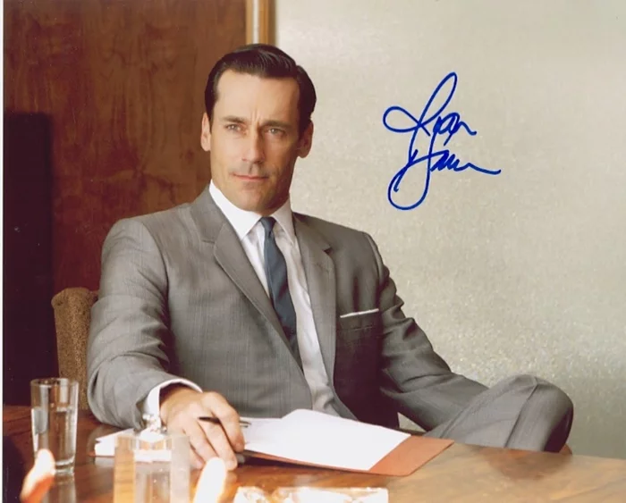 Jon Hamm autograph