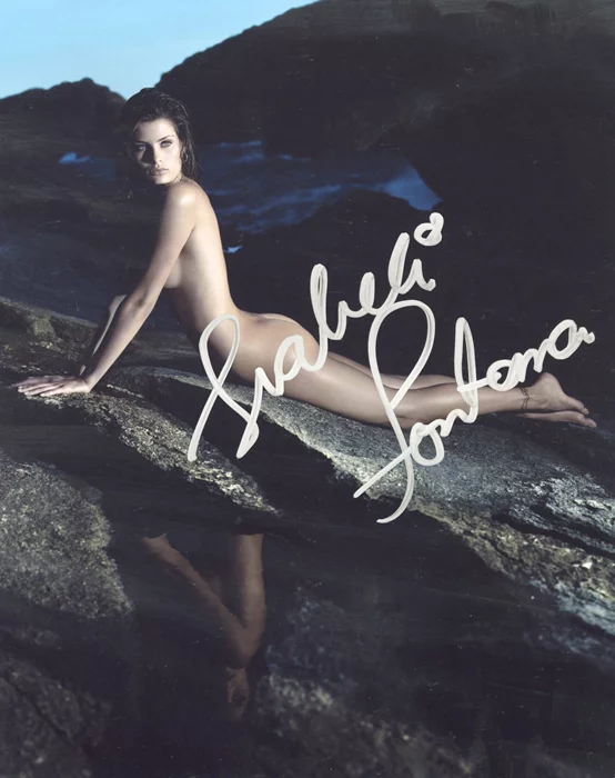 Isabeli Fontana autograph