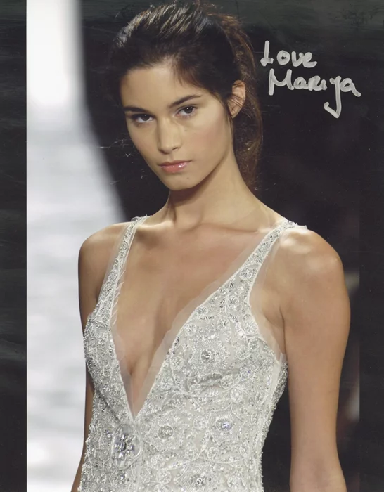 Maria Vujovic autograph