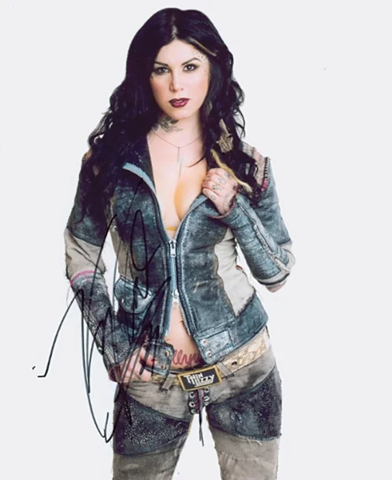 Kat von D autograph