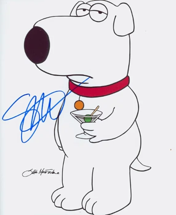 Seth MacFarlane autograph