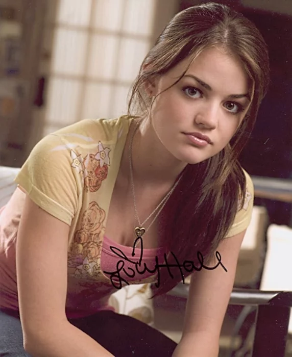 Lucy Hale autograph