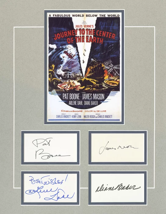 Journey to the Center of the Earth autograph