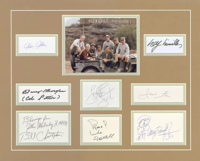 M*A*S*H autograph