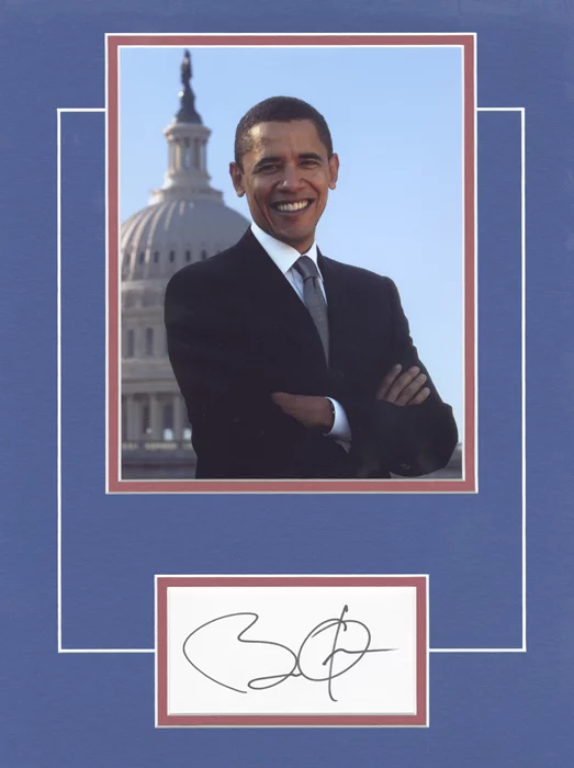 Barack Obama autograph