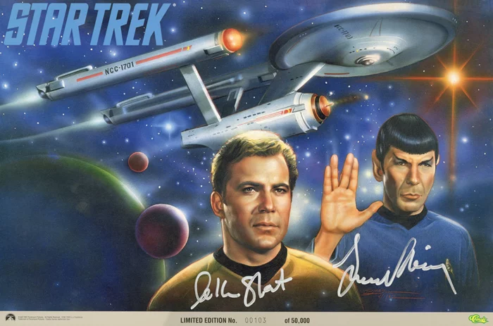 Star Trek autograph