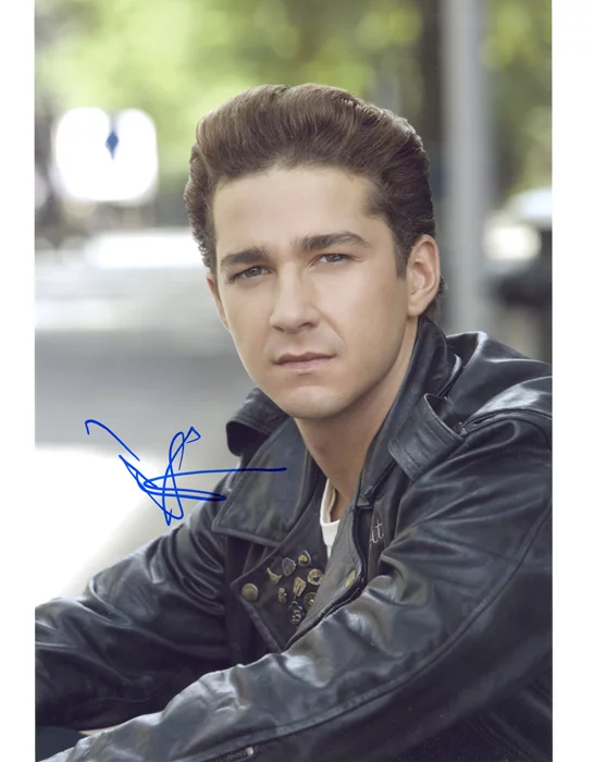 Shia LaBeouf autograph